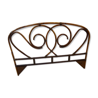 rattan bed head