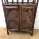 Shelf rattan library