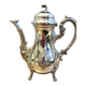 Elegant Louis XV Style Rocaille Silver Metal Tea Coffee Pot