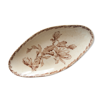 Delight in fine brown earthenware, "Cactus", Gien