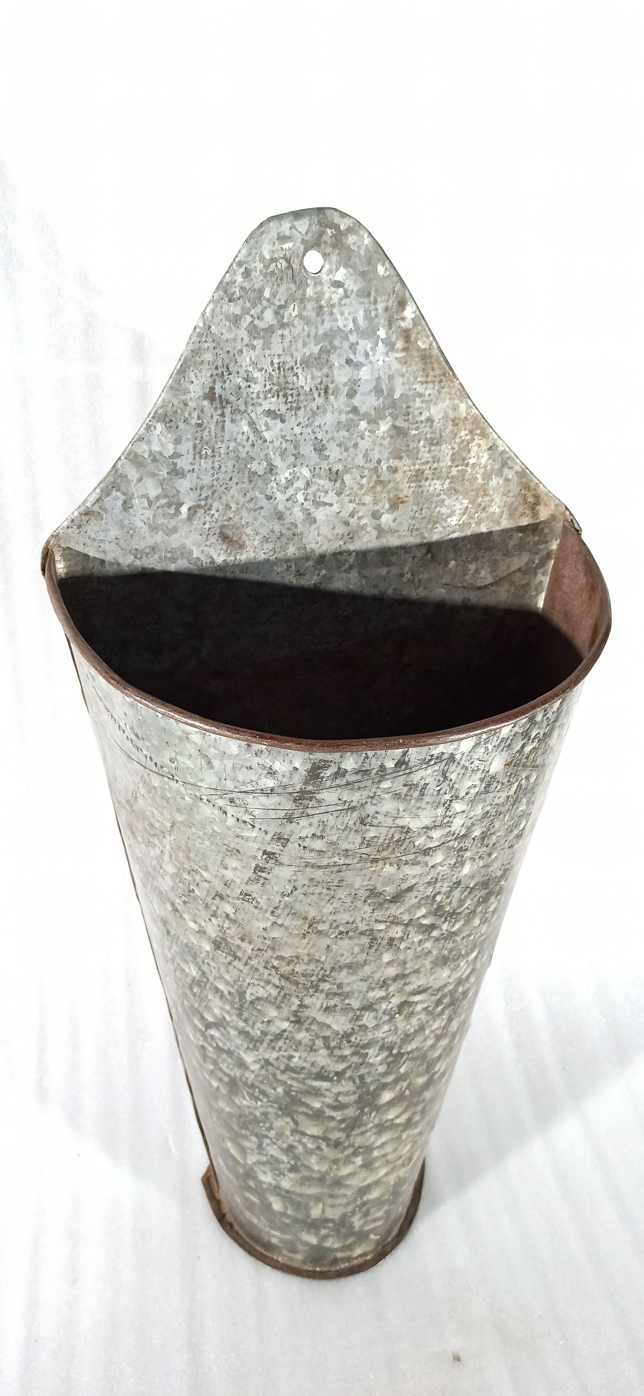Zinc flower pot