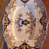 Large Desvres earthenware dish