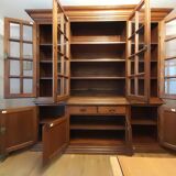Solid oak bookcase