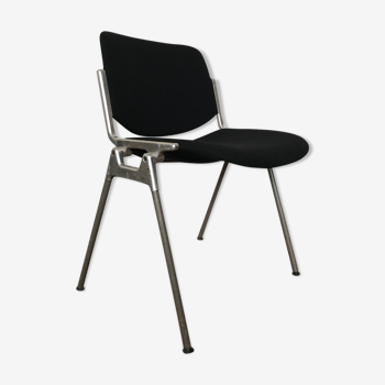 Giancarlo Piretti DSC 106 Black Chair 70s