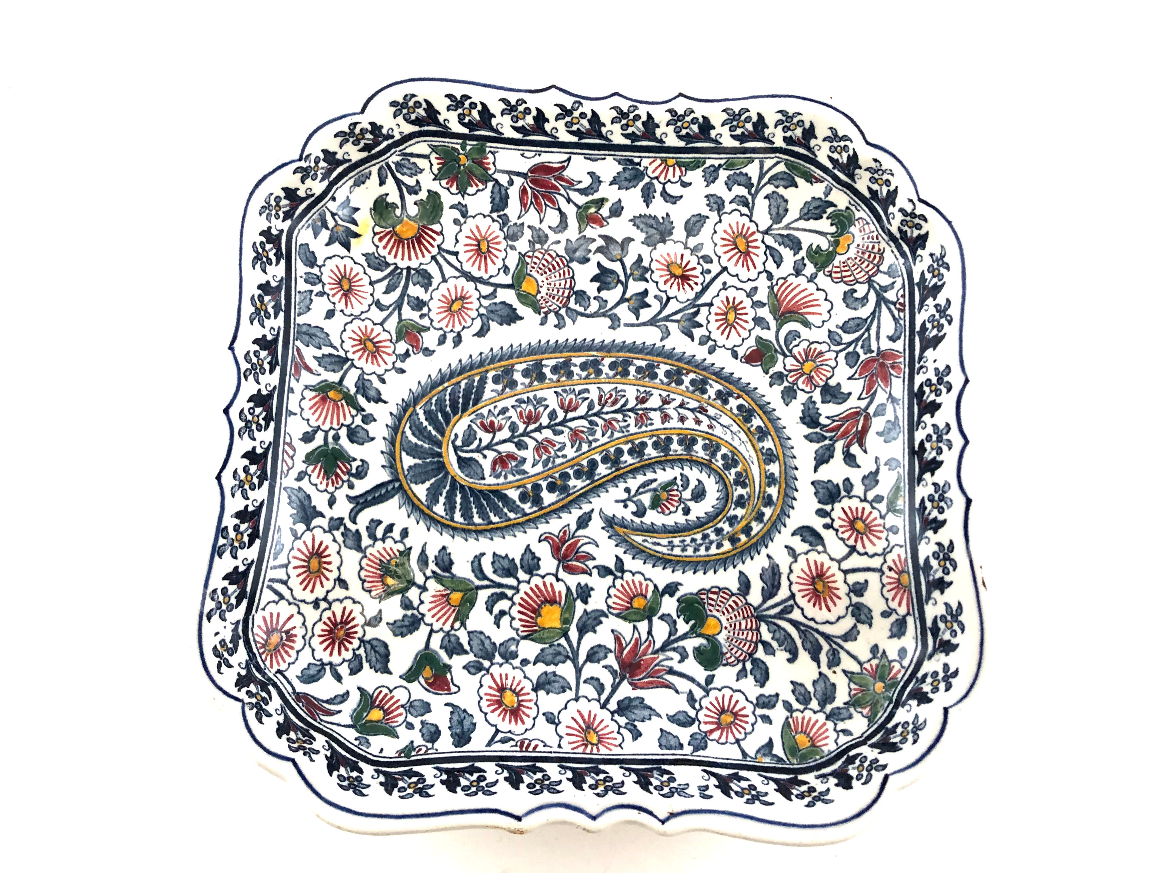 Square cut or empty pocket Gien model cashmere