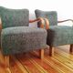Fauteuils H 237 de J. Halabala pour Up Závody, Tchécoslovaquie, années 1960, lot de 2