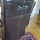 Leather armchair