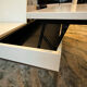 White Chiva coffee table from Bo Concept