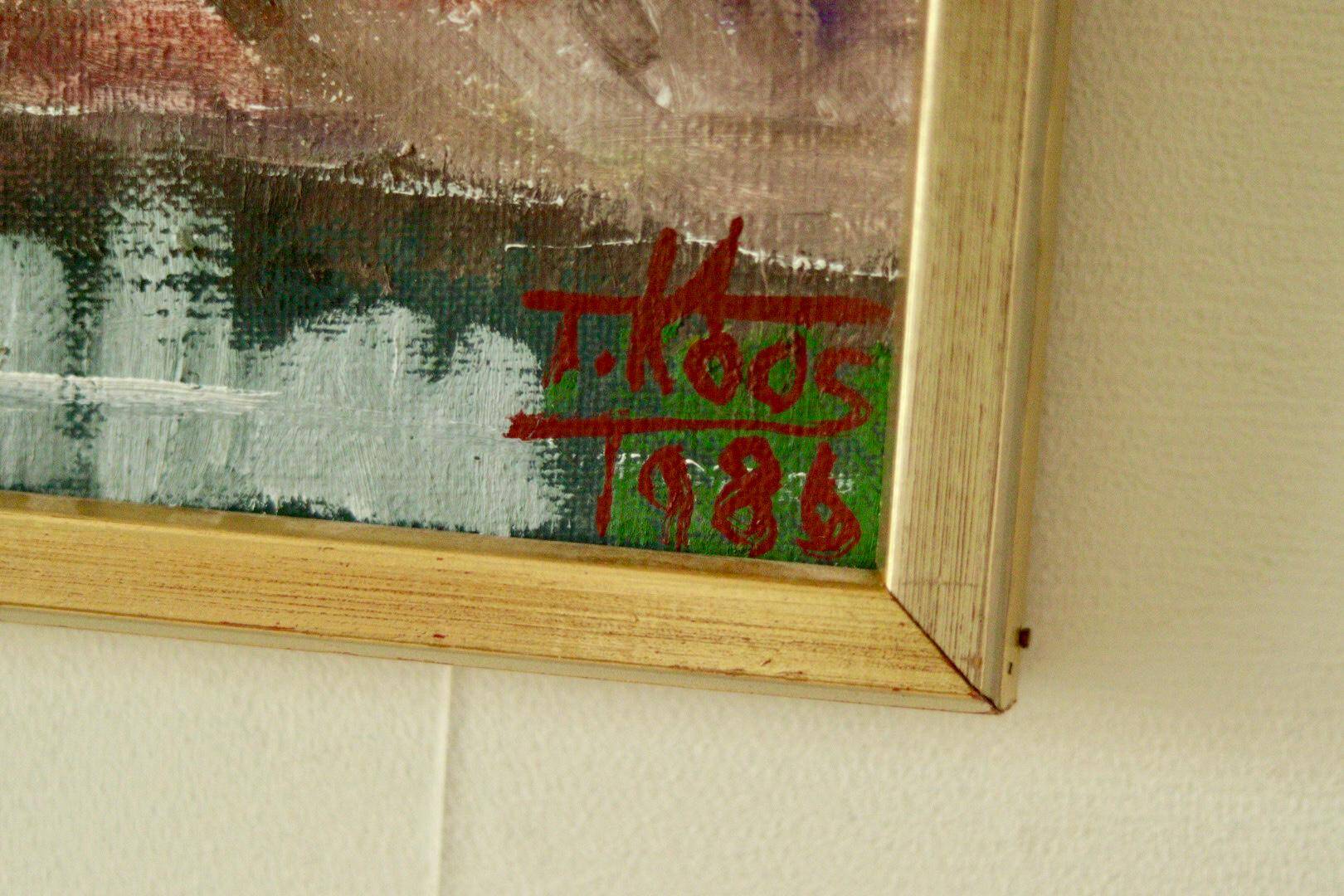 Autumn view over the lake by T Koos