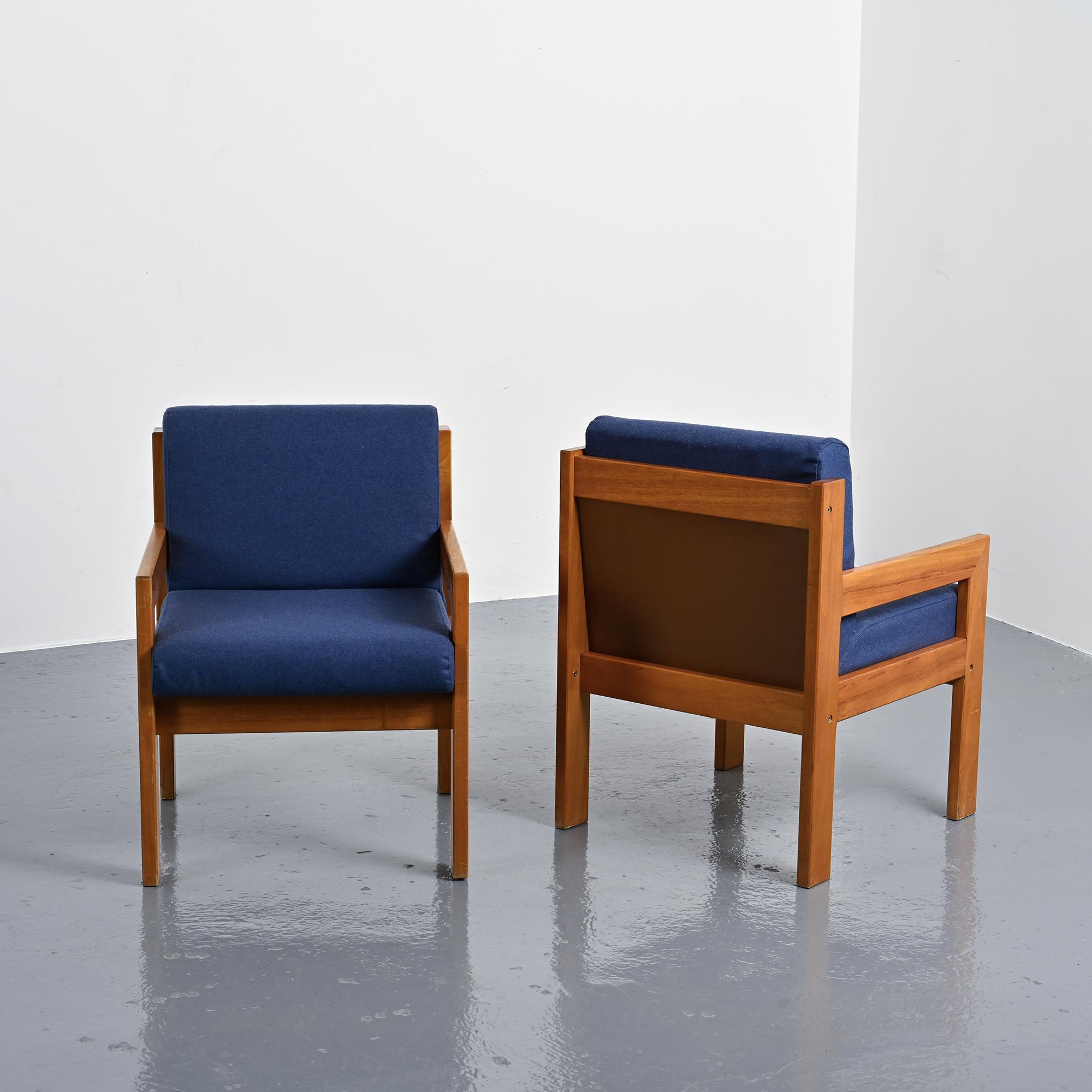 Pair of armchairs by André Sornay, circa 1960