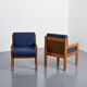 Pair of armchairs by André Sornay, circa 1960