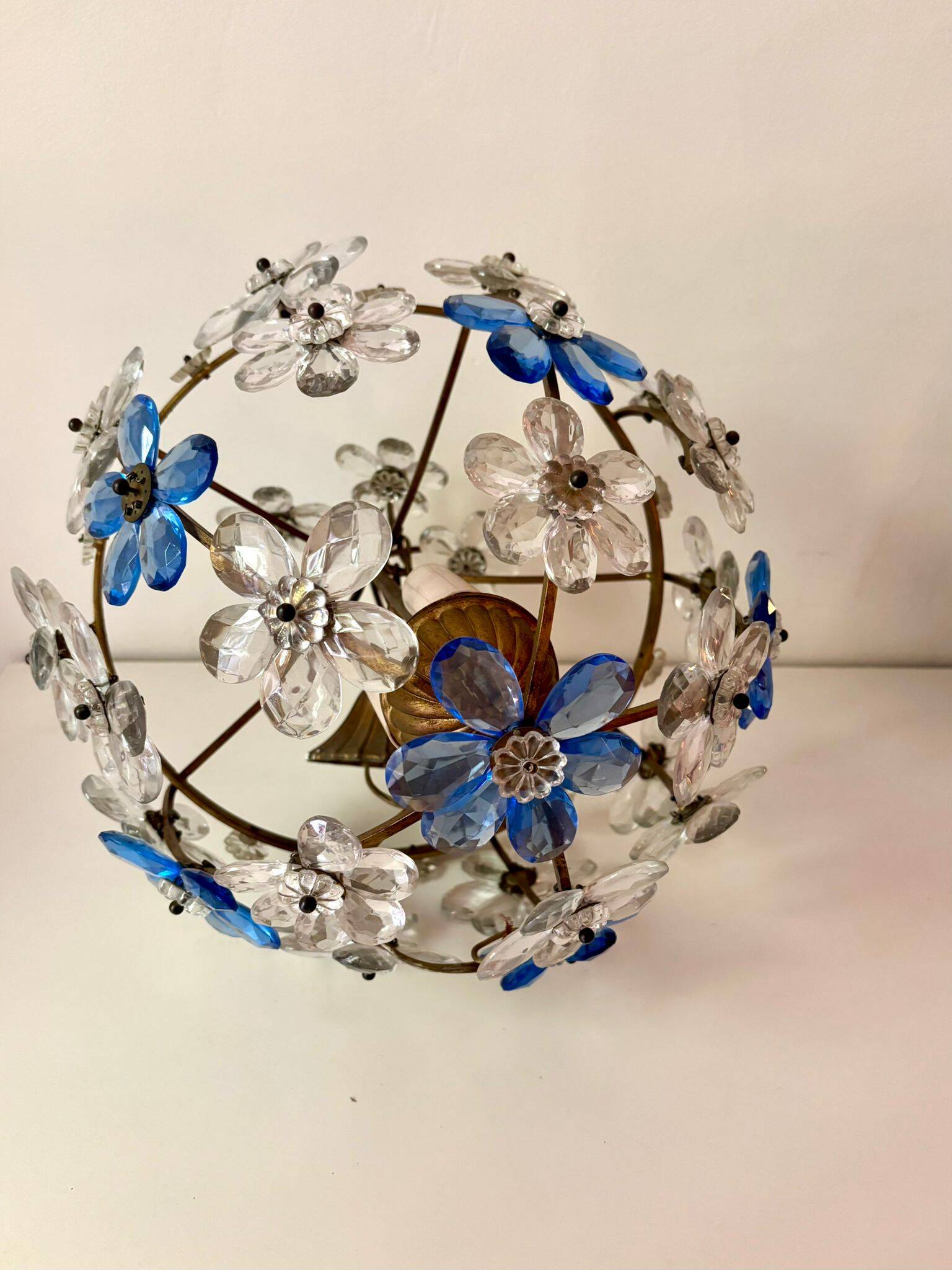Italian Murano glass lamp from the 20th century.