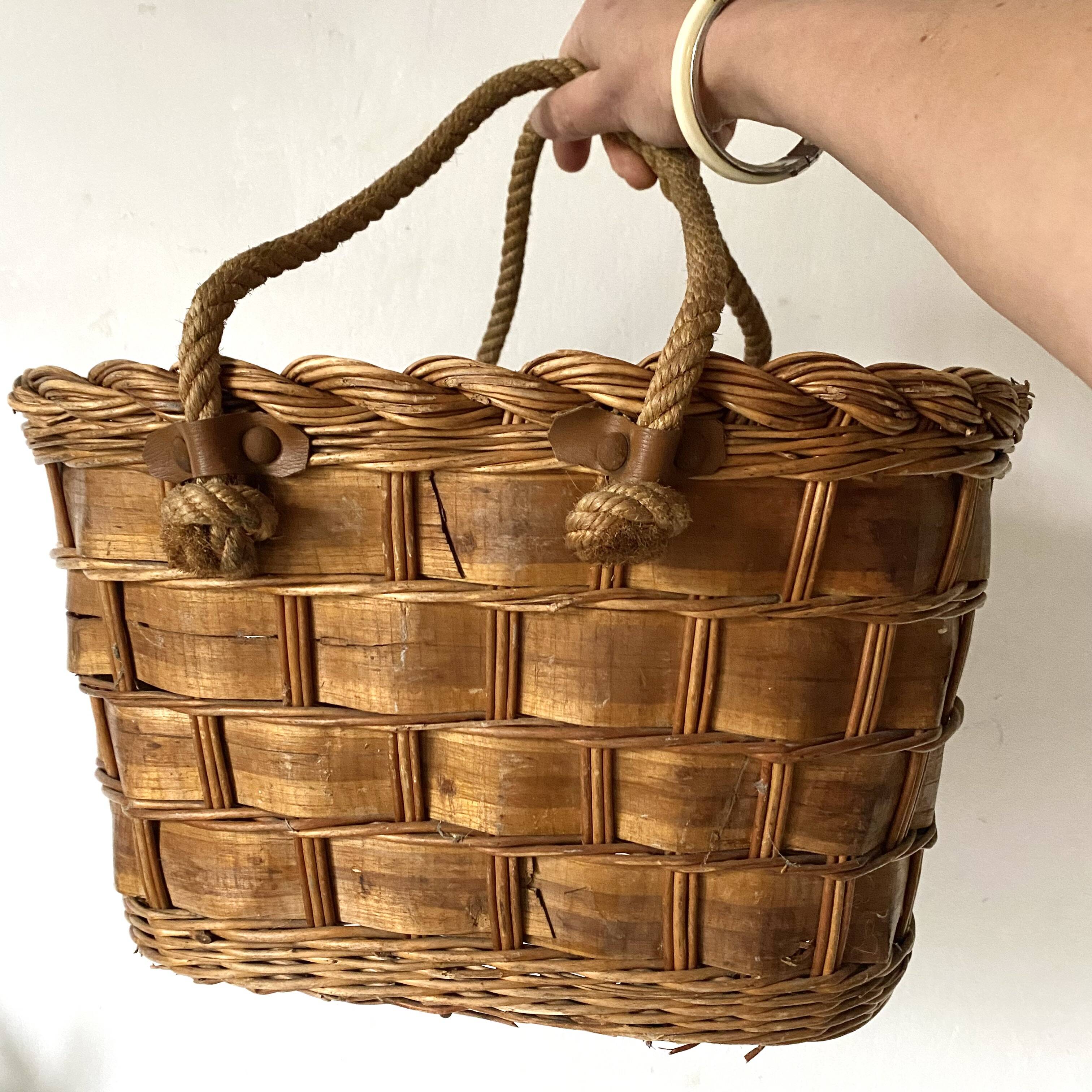 Vintage woven basket