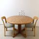 Vintage wooden mosaic table