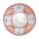 Assiette rose