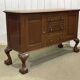English enfilade from the early 20th century in mahogany.
