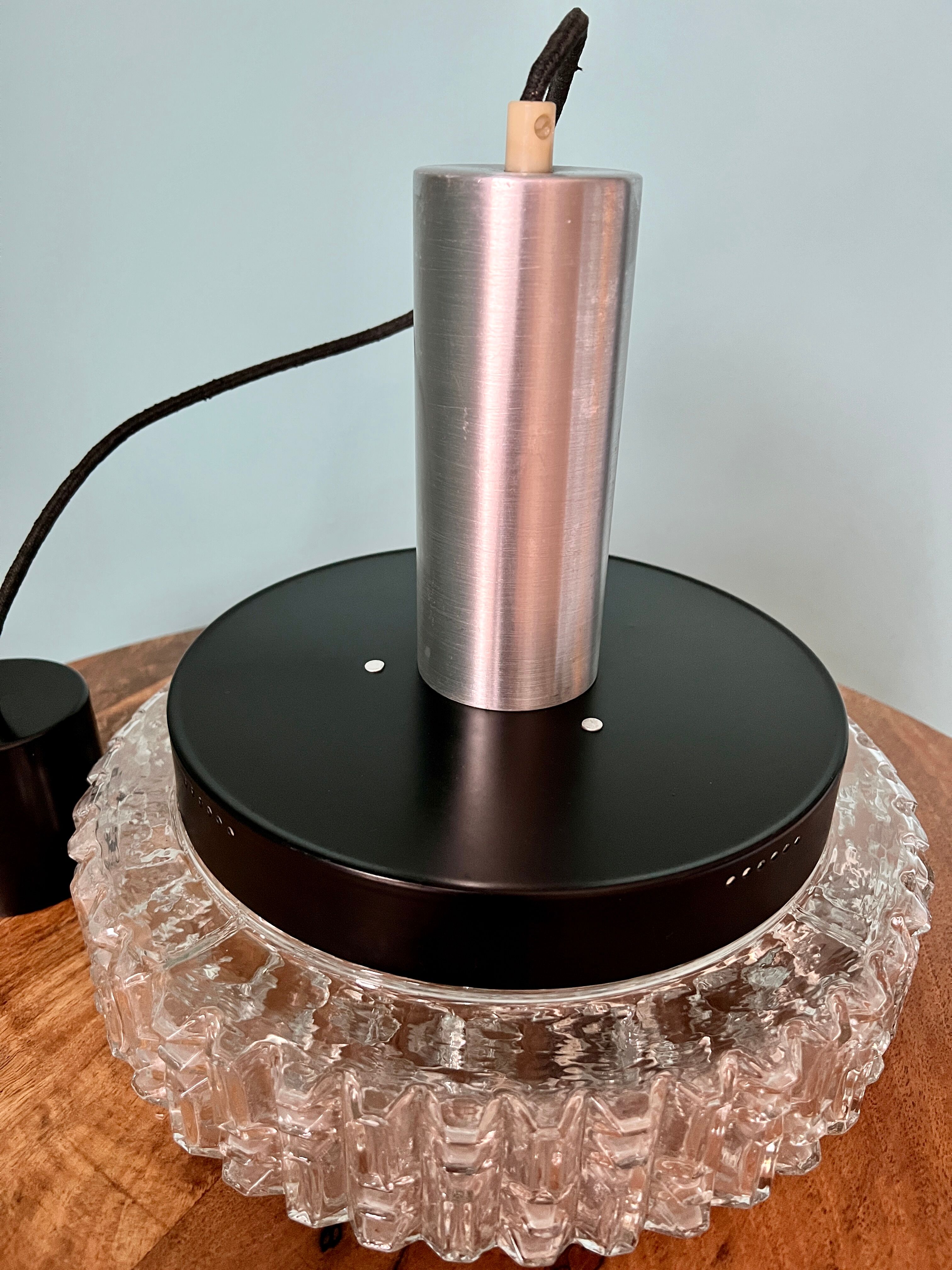 Art deco lamp / mid century lamp / 1960s / ceiling pendant lamp