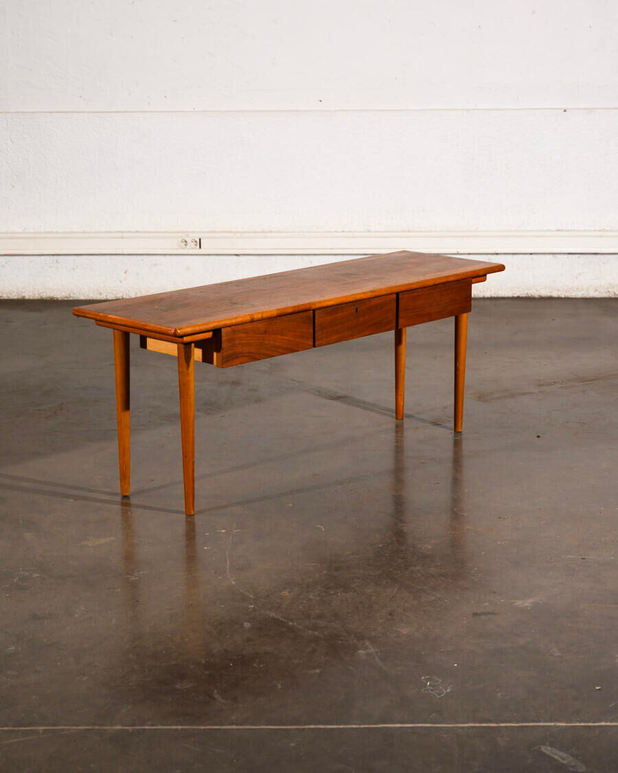 Teak TV console