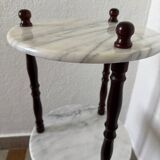 Marble side table from the 60s