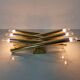 Italian Wall Lamp with Six Lights, in the Style of Gaetano Sciolari, circa