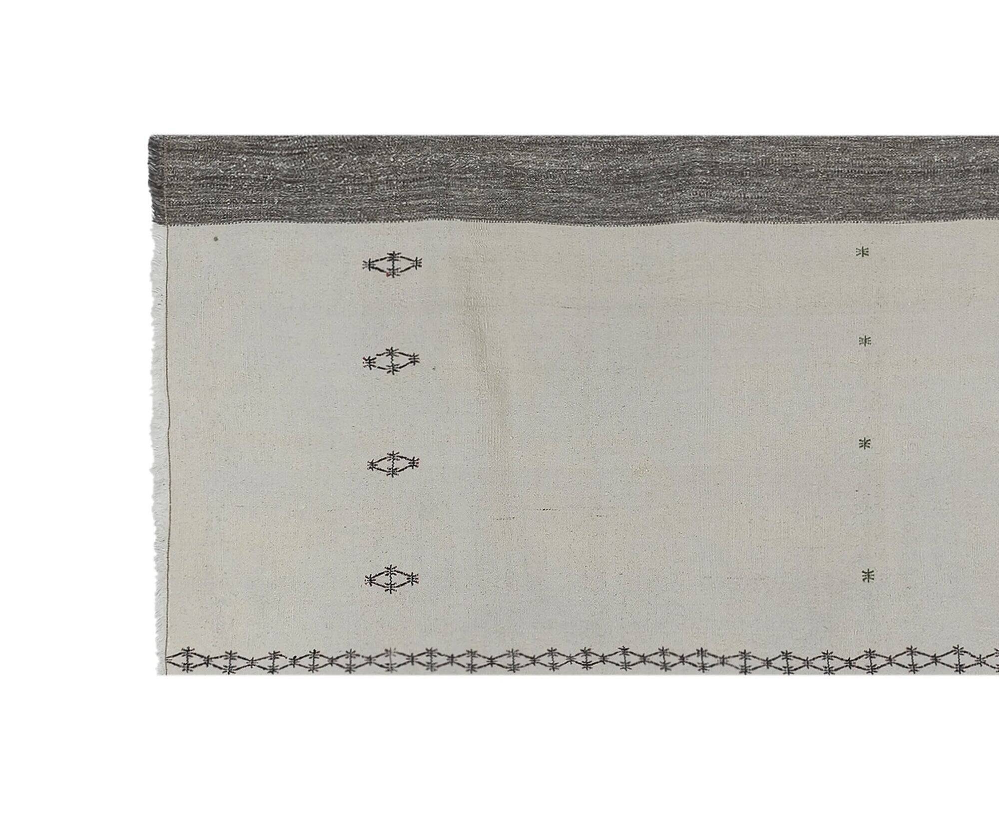 Tapis de couloir turc vintage 95x320 cm