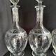 Saint Louis Manon carafe service (sold individually - Stock of 5)