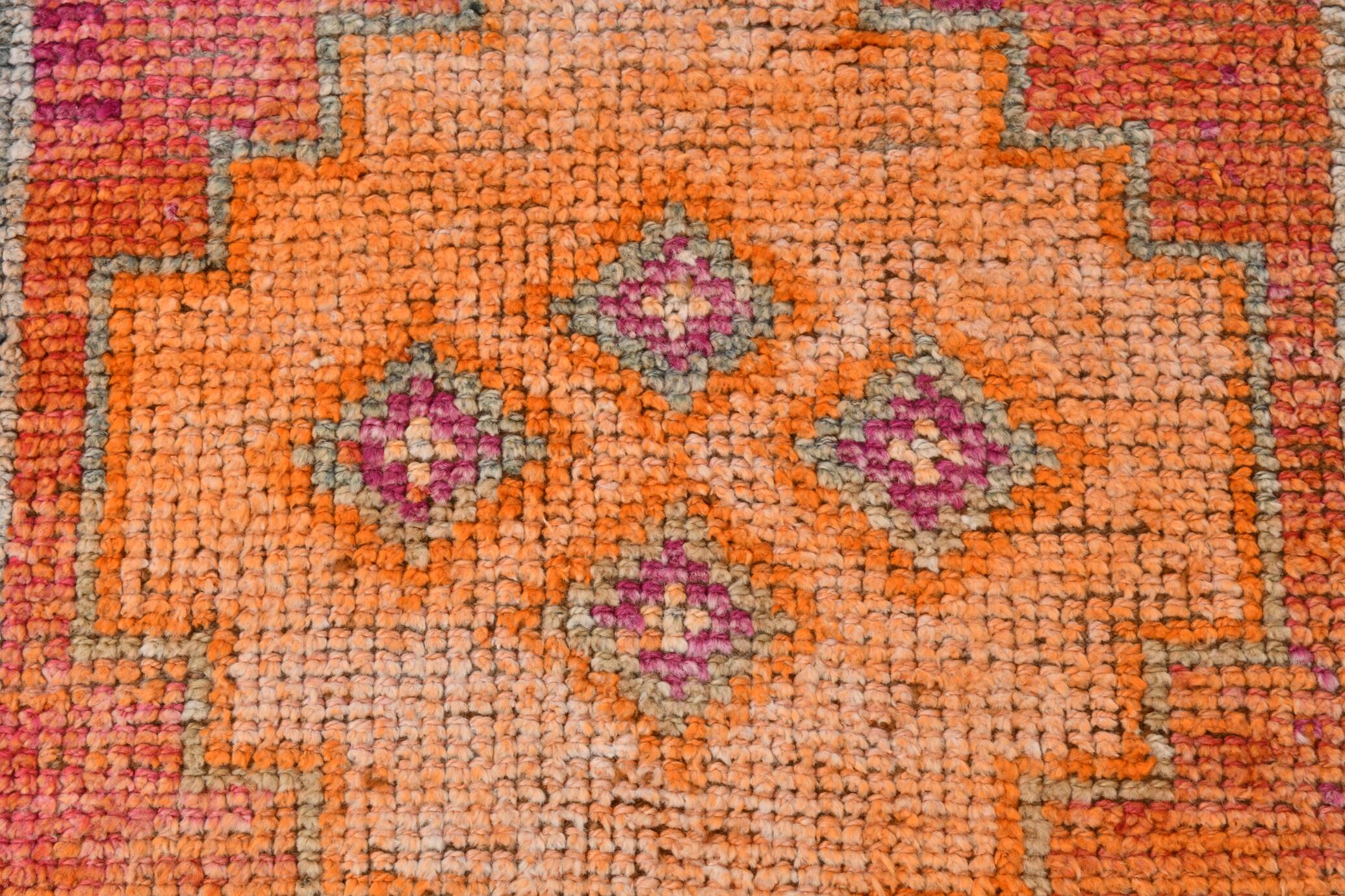 3x10 Colorful Modern Turkish Runner Rug, 86x305Cm