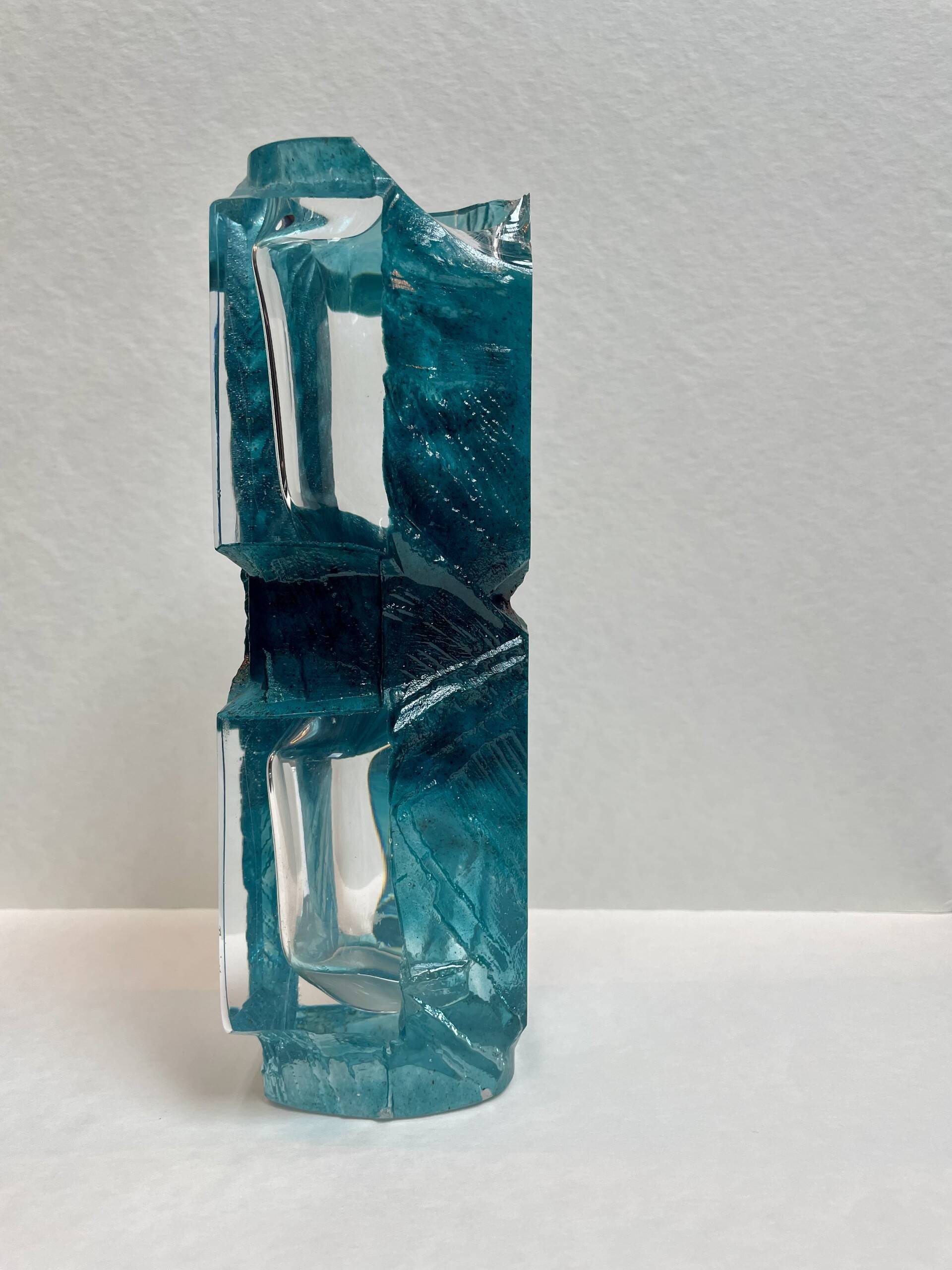 Vase Argos en cristal par l'artiste César pour Daum