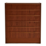 Commode danoise restaurée en teck, années 1970 (MK10387)