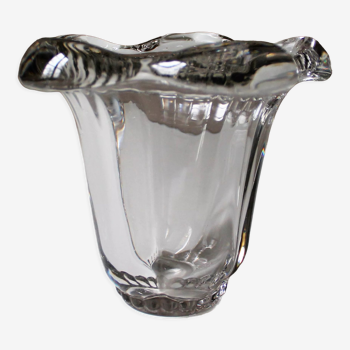 Vase en cristal des années 1940/50