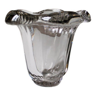 Vase en cristal des années 1940/50