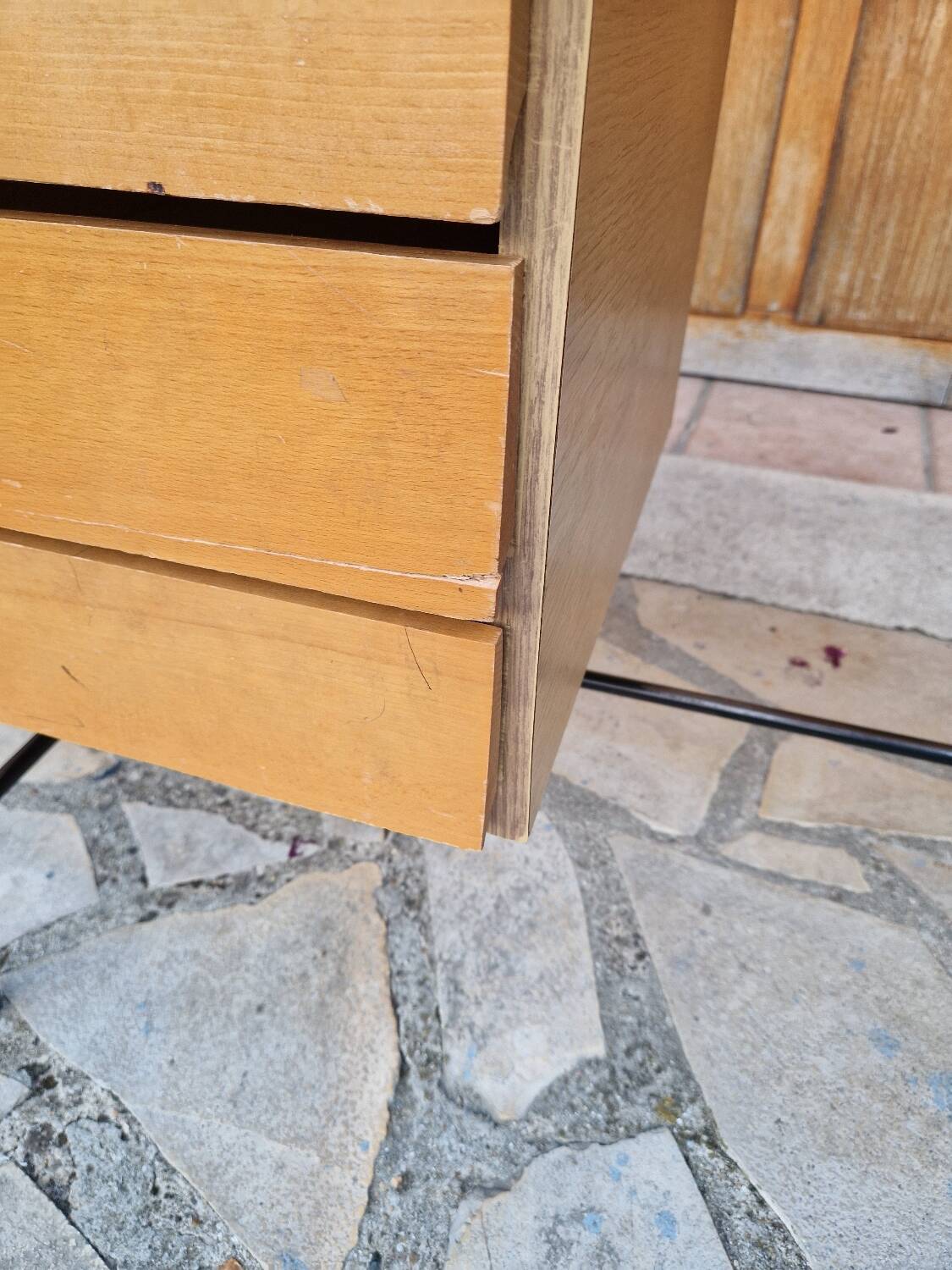 Vintage Formica Modernist Desk
