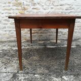 Farm table with drawer