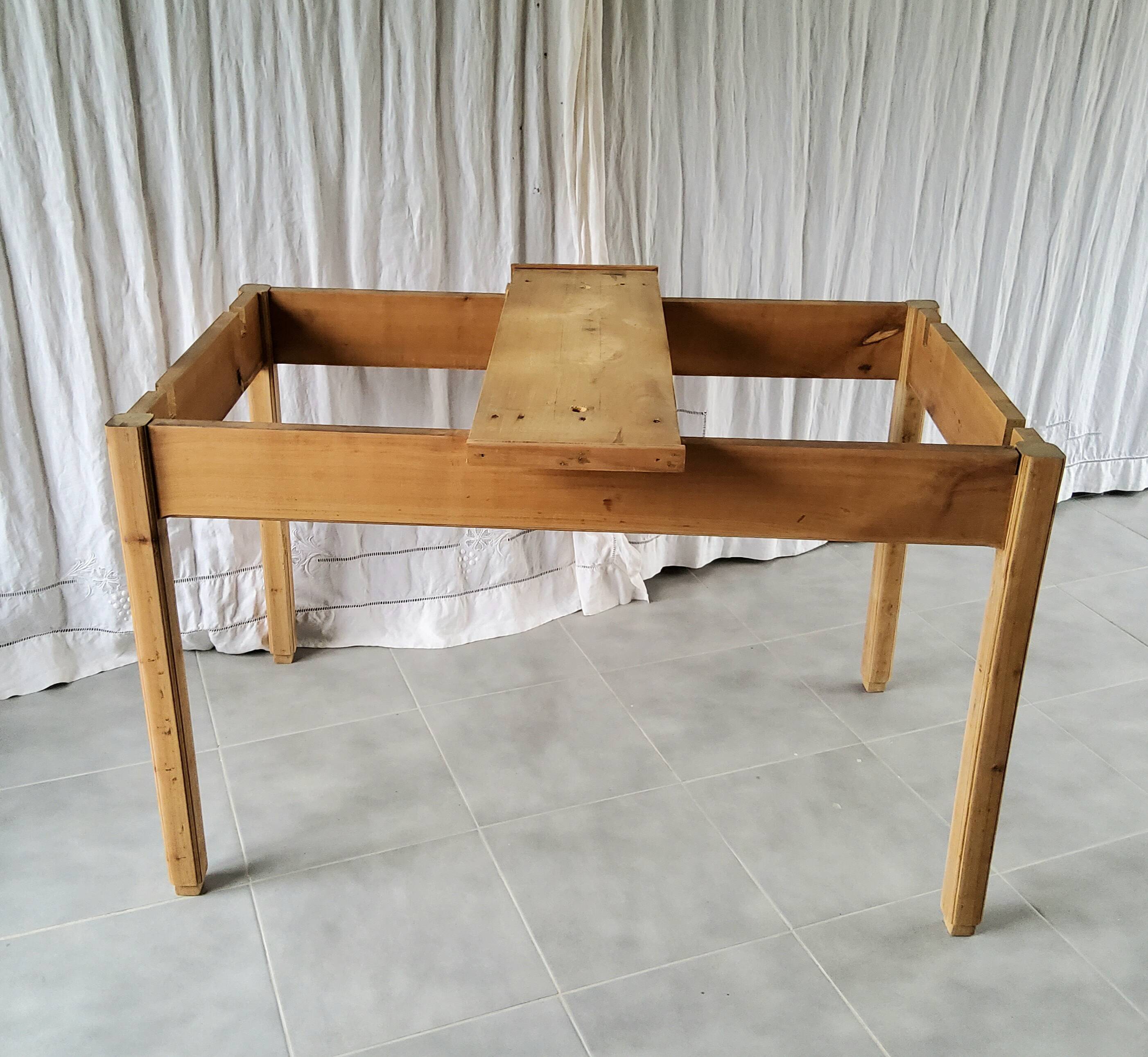 Table de ferme extensible