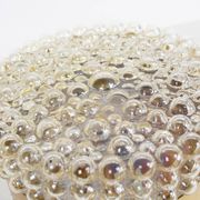 Stunning (26cm) glass bubble flush mount light by Helena Tynell for Glashut