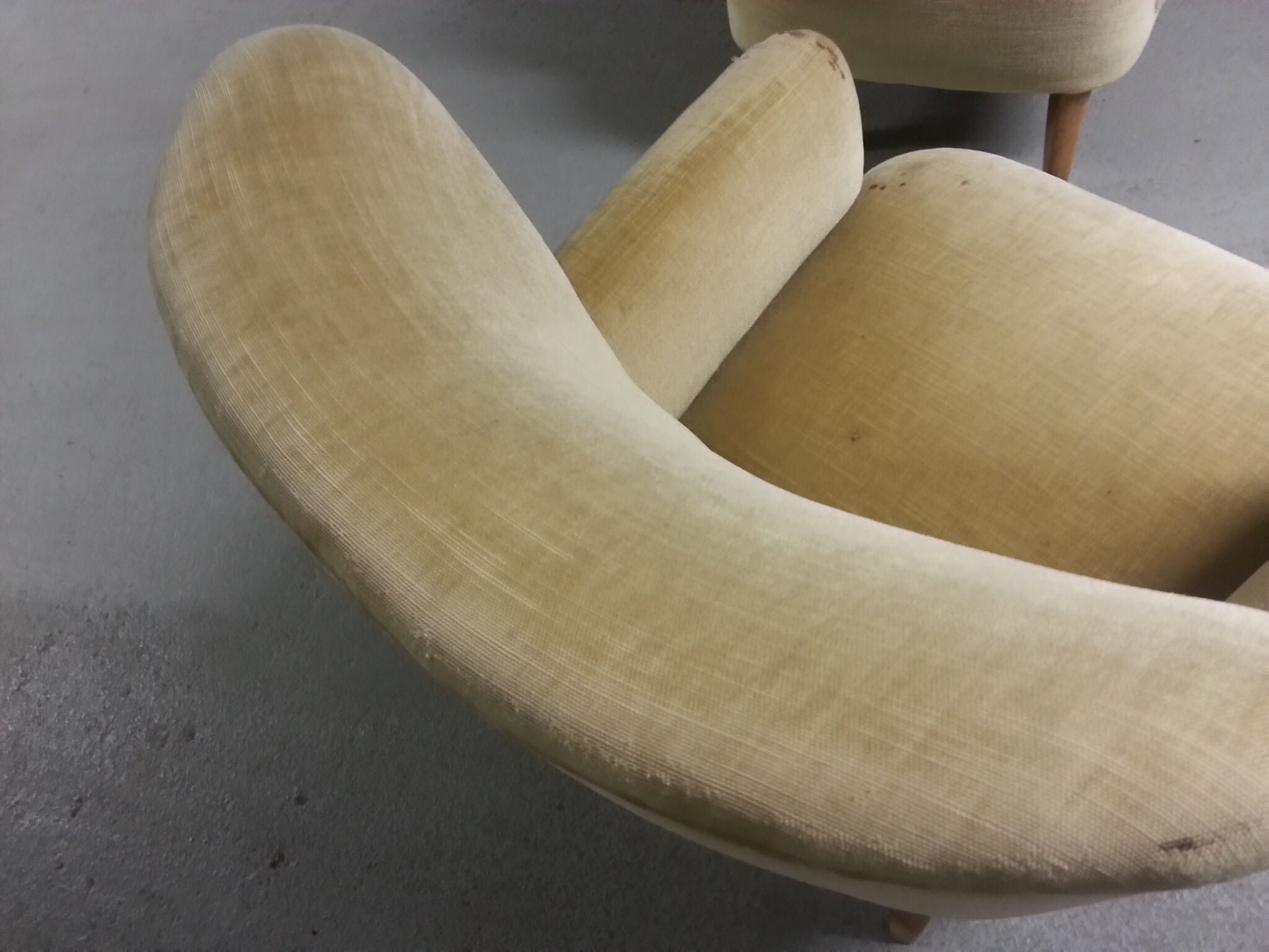 1/2 seat Shepherdess 50s 60s Theo Ruth for Artifort