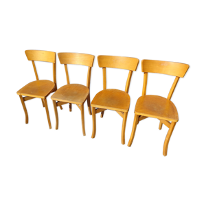 Set de 4 chaises bistrot Boiclerc