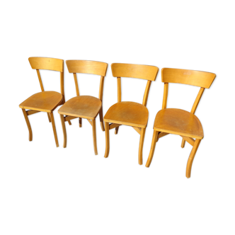 Set de 4 chaises bistrot Boiclerc Rancy S&L