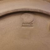Ceramic plates, designed and made by Danish Ravnild (both stamped and signed)