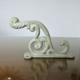 Pair of cast iron hooks nineteenth century