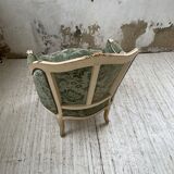 Louis XV shepherdess armchair