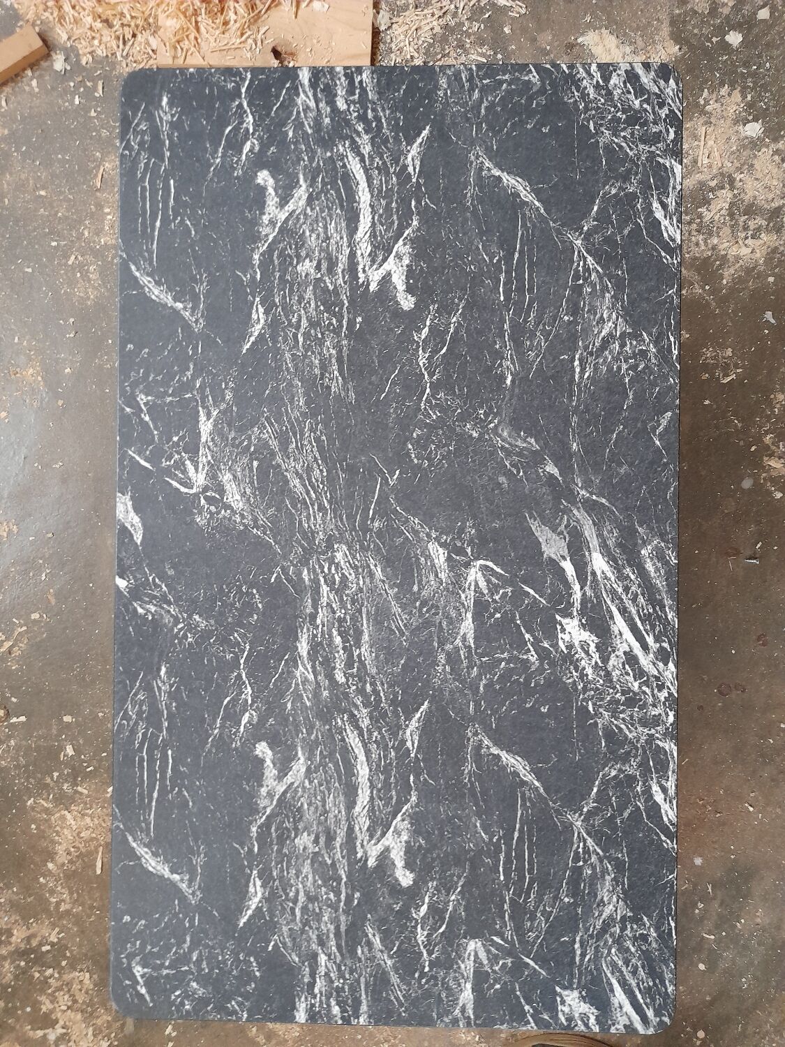 Small vintage coffee table metal legs