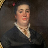 Portrait of Napoleon III by Madame de Saint-Hilaire by Giuseppe Signorin