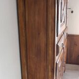 Abbatiale solid oak TV cabinet sideboard