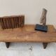 Table basse wabi sabi