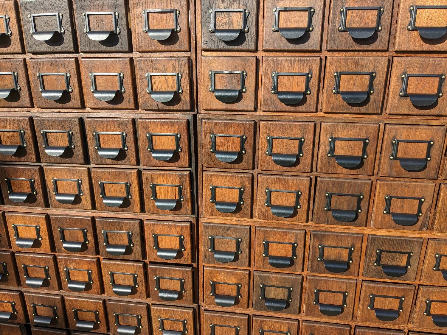 Trade furniture with drawers - cabinetmaker / apothecary furniture