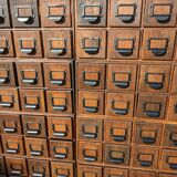 Trade furniture with drawers - cabinetmaker / apothecary furniture