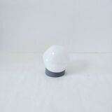Scandinavian Modern milky white opaline glass wall lamp by Louis Poulsen, Denmark 1960s