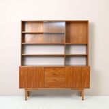 Scandinavian vintage sideboard with display case