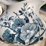 Bathroom pitcher blue floral decoration - Tierra del Fuego de Grigny